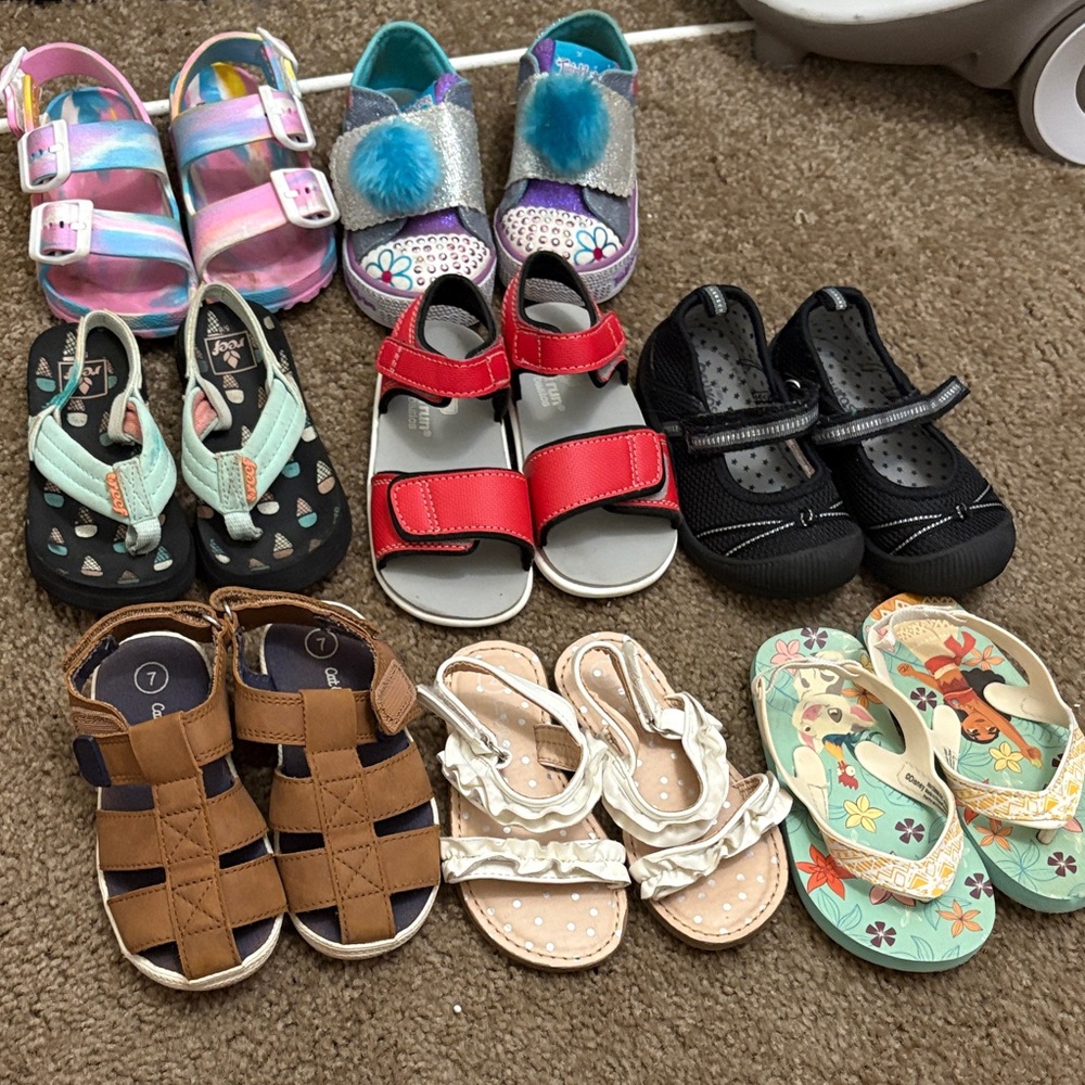 Colorful Kids Sandals Collection